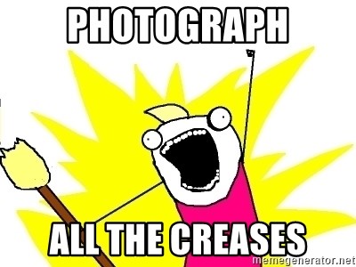 X ALL THE THINGS - Photograph all the creases