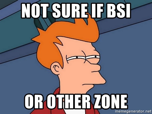 Futurama Fry - not sure if bsi or other zone