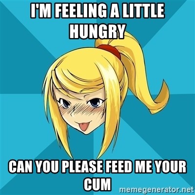 I'm feeling a little hungry can you please Feed me your cum - Horny Sa...