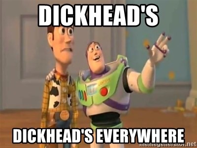 Dealing With A Dickhead