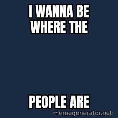 I Wanna Be Where The People Are The Little Mermaid Rock Meme Generator