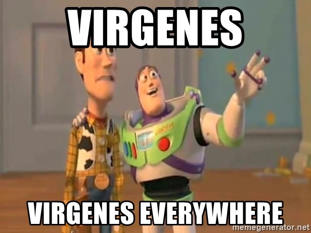 X, X Everywhere  - Virgenes virgenes everywhere