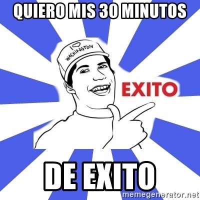 Exito Open English - QUIERO MIS 30 MINUTOS DE EXITO