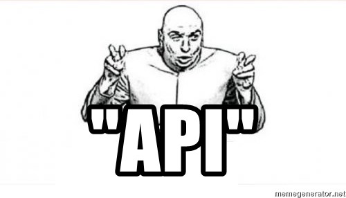 dr evil austin powers - "API"