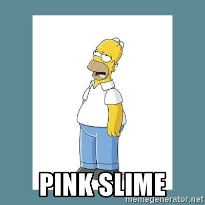 homer simpson mmm - pink slime