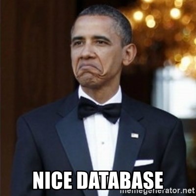 Not Bad Obama - nice database
