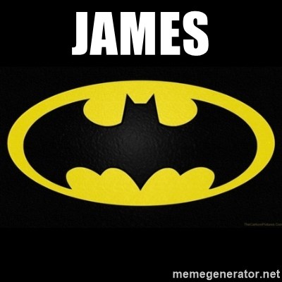 BATMAN LOGO - James