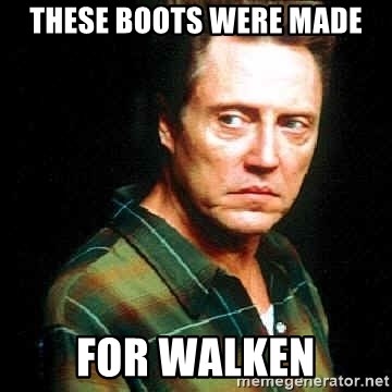 Christopher Walken - These boots were made for walken