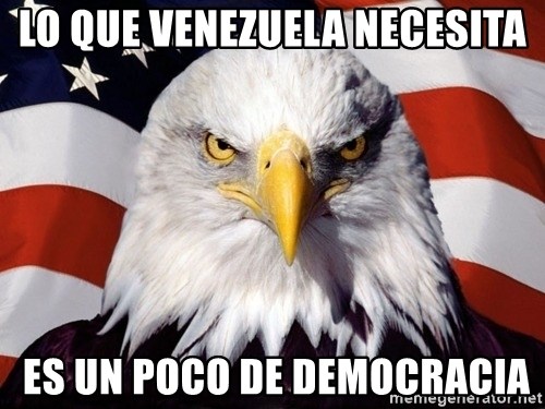 American Pride Eagle - Lo que venezuela necesita  es un poco de democracia