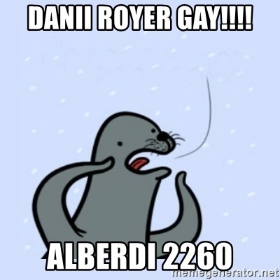 gay seal - danii royer gay!!!! alberdi 2260