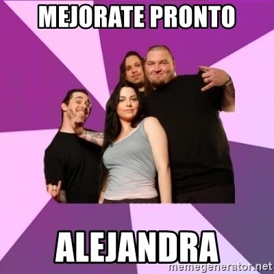 Typical Evanescence Fan - mejorate pronto Alejandra