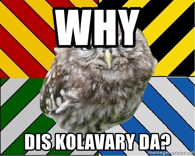 JEALOUS POTTEROMAN - Why Dis Kolavary Da?