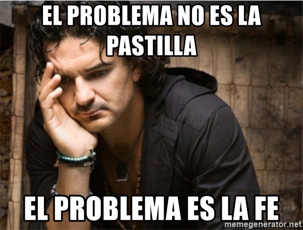 Ricardo Arjona - el problema no es la pastilla el problema es la fe