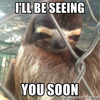 Creepy Sloth Rape - I'll be seeing you soon
