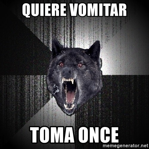 Insanity Wolf - Quiere vomitar toma once