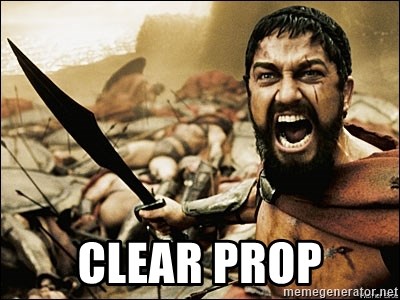 This Is Sparta Meme - CLEAR PROP