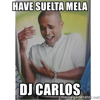 Why Can't I Hold All These?!?!? - HAVE SUELTA MELA  DJ CARLOS