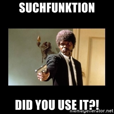 ENGLISH DO YOU SPEAK IT - SUCHFUNKTION DID YOU USE IT?!