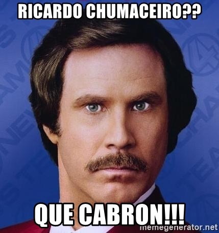 Ron Burgundy - Ricardo Chumaceiro?? que cabron!!!