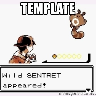 Template A Wild Pokemon Appeared Meme Generator