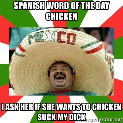 Dick in spanish suck my whats 