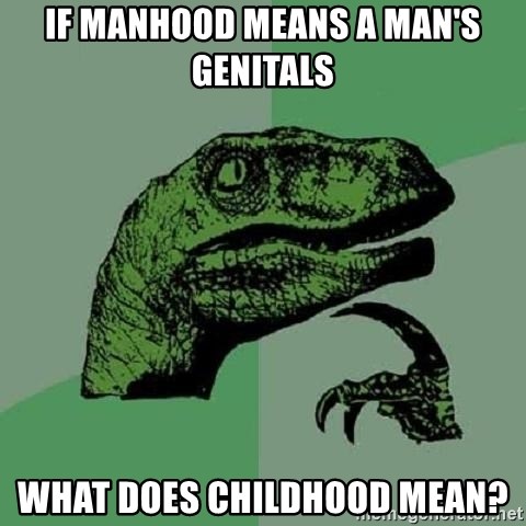 what does childhood mean
