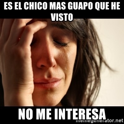 crying girl sad - ES EL CHICO MAS GUAPO QUE HE VISTO NO ME INTERESA