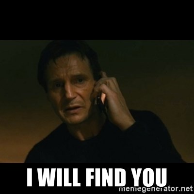 liam neeson taken - I will find you