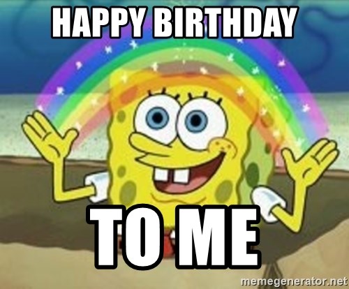 Spongebob - Happy birthday To me