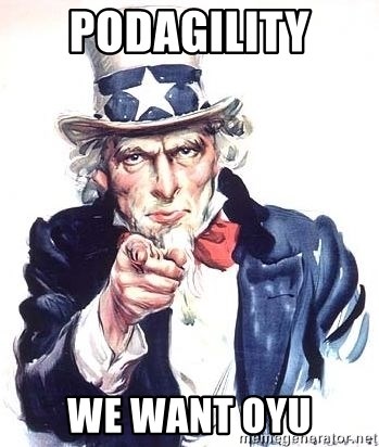 Uncle Sam - Podagility  We want oyu