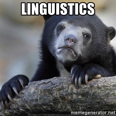 Confession Bear - Linguistics