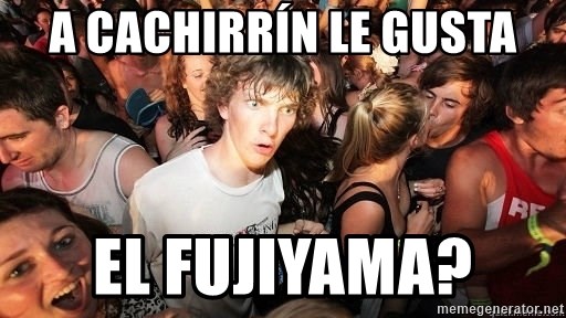 Sudden Realization Ralph - A Cachirrín le gusta El fujiyama?