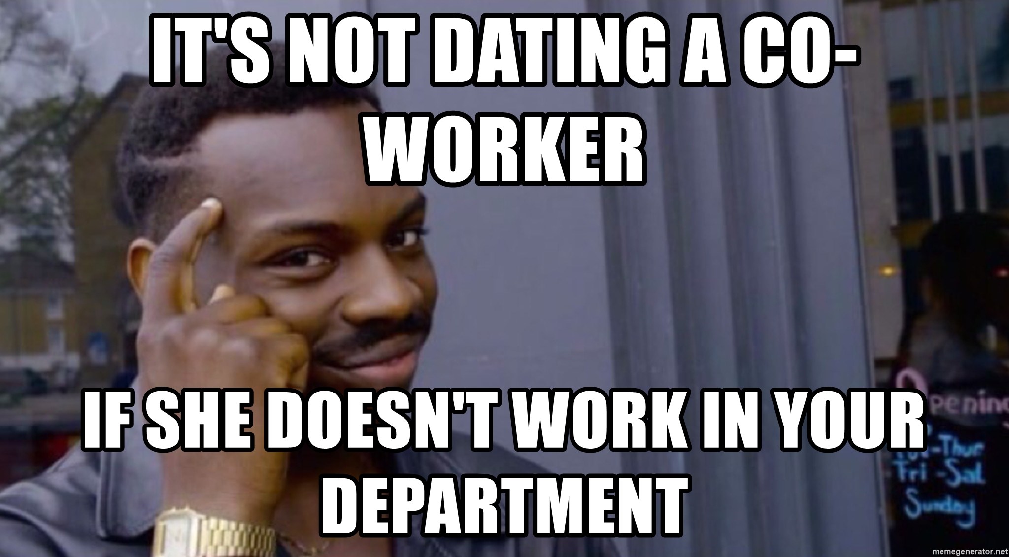 Dating a coworker