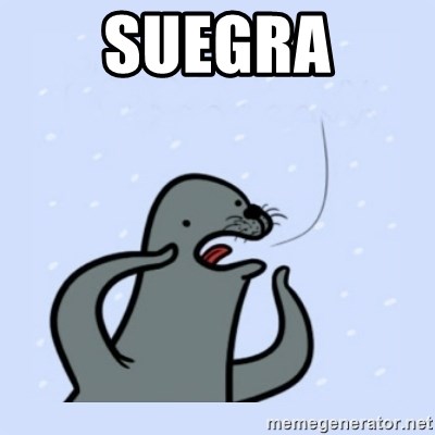 gay seal - suegra