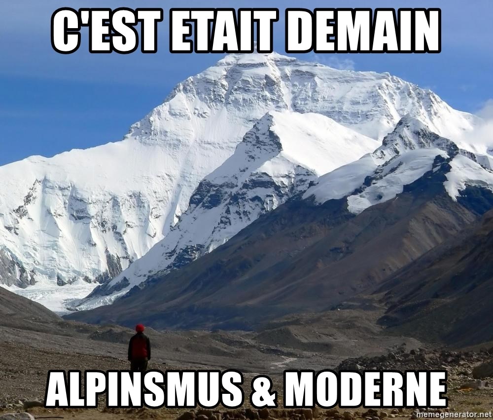 Man Mountain - C'EST ETAIT DEMAIN ALPINSMUS & MODERNE
