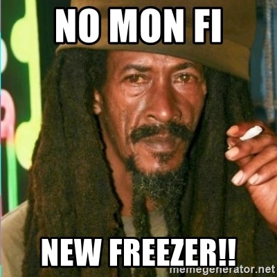 No Mon Fi New Freezer Rasta Shake Meme Generator