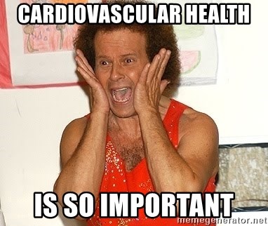 Richard Simmons Screaming - Cardiovascular health  Is so important
