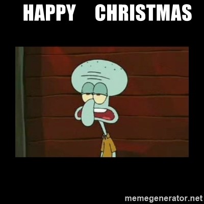 Squidward Instrument - Happy     Christmas