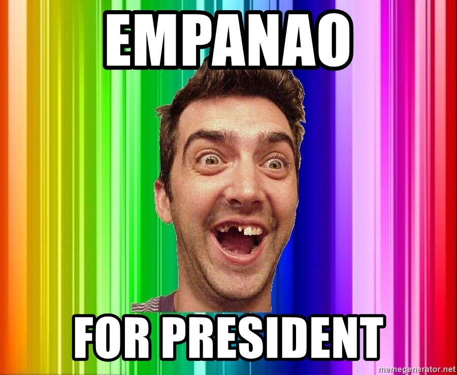 Empanadillo - empanao for president