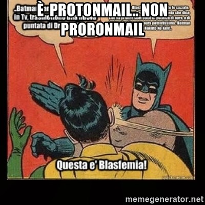 Batman Slap Robin Blasphemy - è  protonmail.. non proronmail