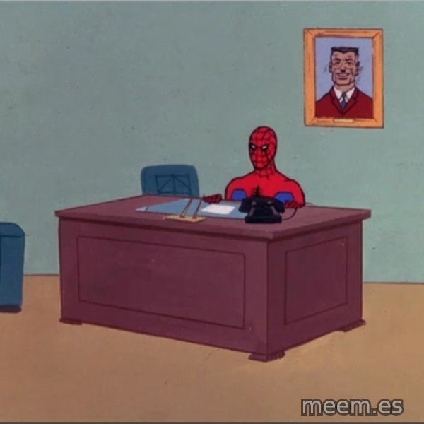 Spiderman Desk Hd meme template