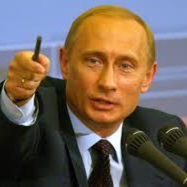 Vladimir Putin pointing meme template