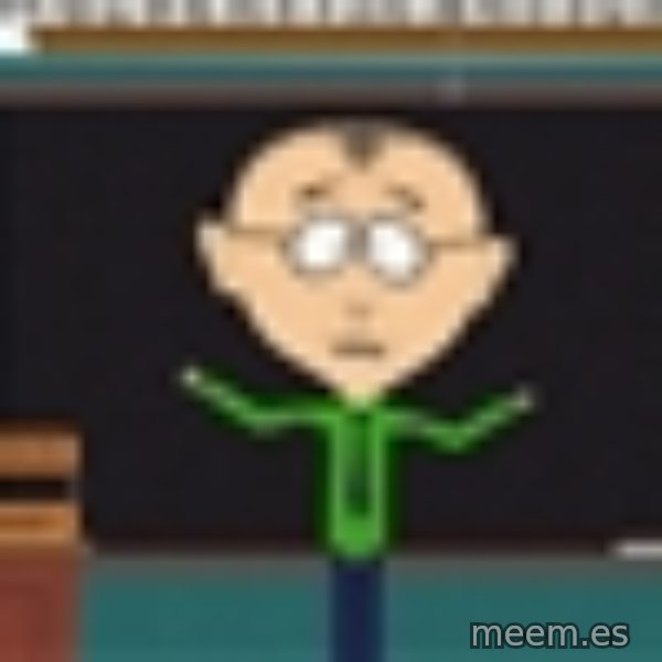 Mr Mackey South Park meme template