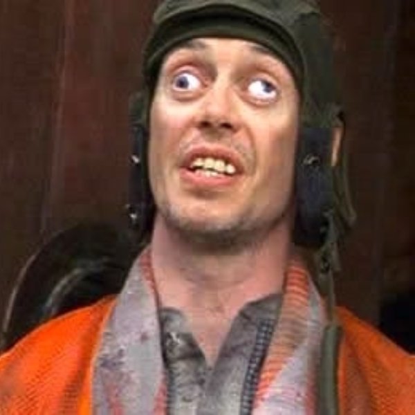 Crazy Eyes Steve Buscemi meme template