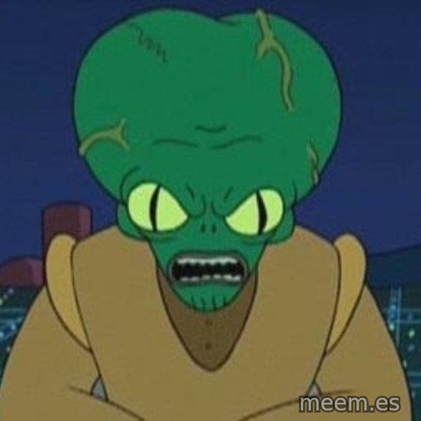 Morbo meme template