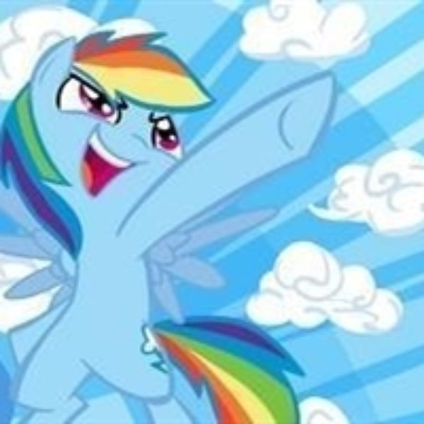 Rainbow Dash Awesome meme template