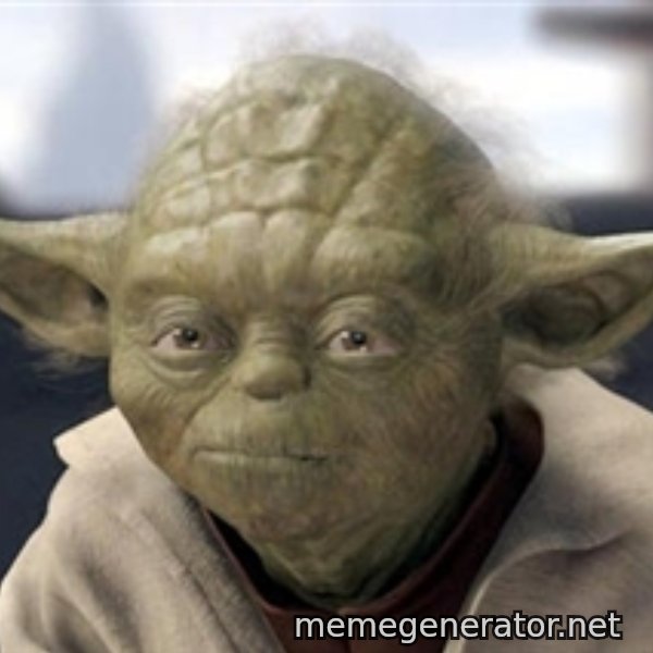 Master Yoda meme template