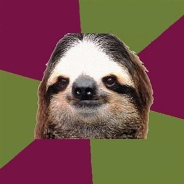 Just-Lazy-Sloth meme template