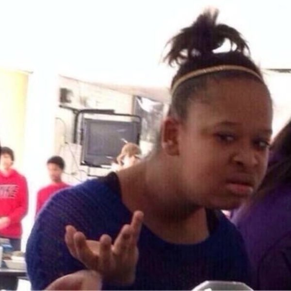 Confused Black Girl meme template
