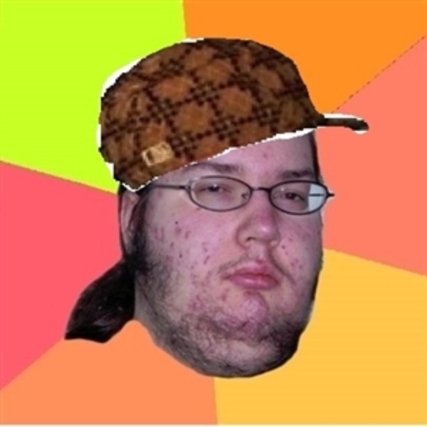 Scumbag nerd meme template